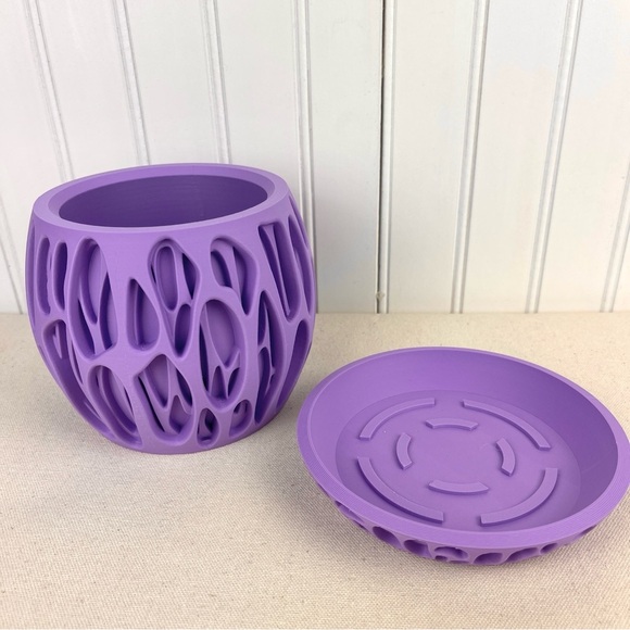 Indoor Flower Pot, The Slime Planter Pot, Houseplants, Ecofriendly - Picture 8 of 9